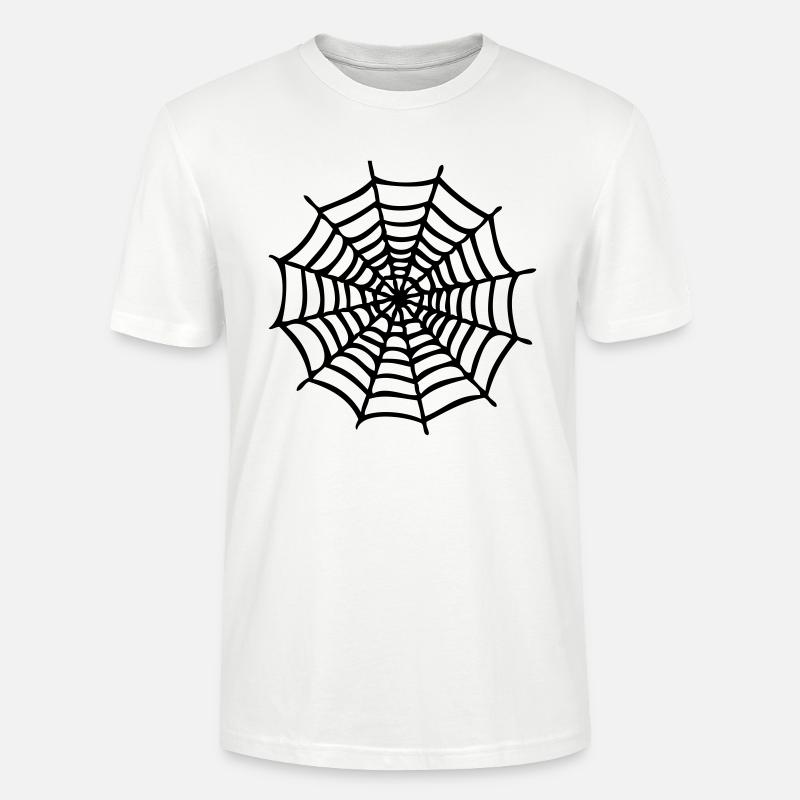 Spinnennetz1 - Stanley/Stella Unisex Bio-T-Shirt CRAFTER - Weiß