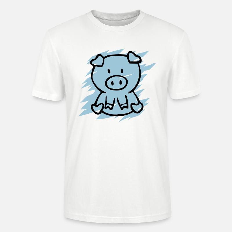 oink - Stanley/Stella Unisex Bio-T-Shirt CRAFTER - Weiß