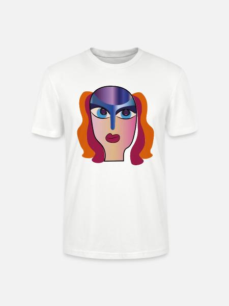 Die Schönheit der Frauen  - Stanley/Stella Unisex Bio-T-Shirt CRAFTER - Weiß