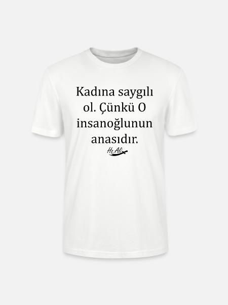 Hz. Ali Sözleri - Stanley/Stella Unisex Bio-T-Shirt CRAFTER - Weiß