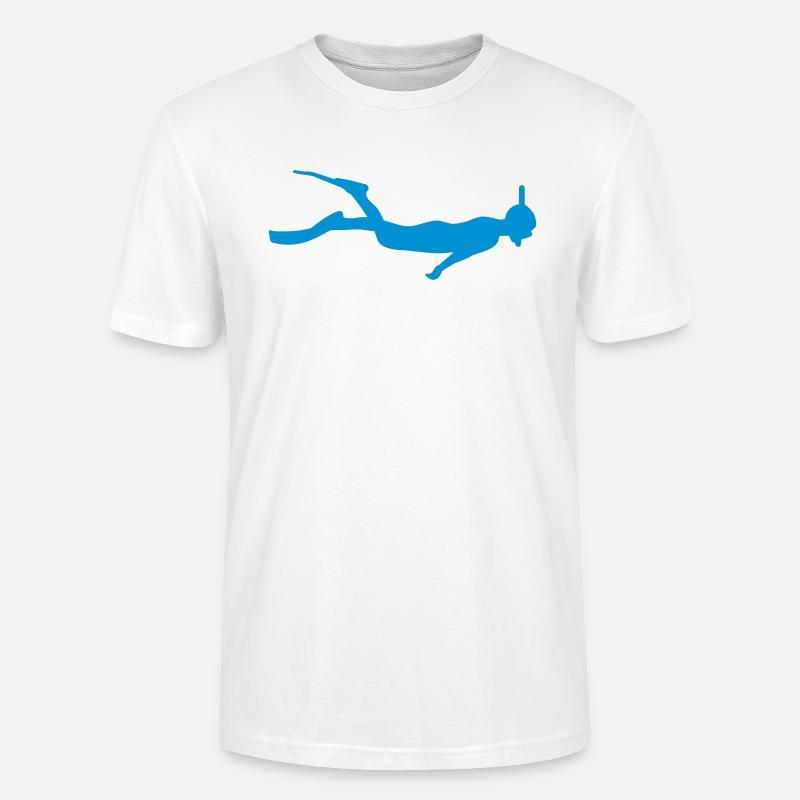 Schnorcheln - Stanley/Stella Unisex Bio-T-Shirt CRAFTER - Weiß