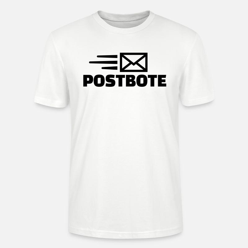 Postbote - Stanley/Stella Unisex Bio-T-Shirt CRAFTER - Weiß