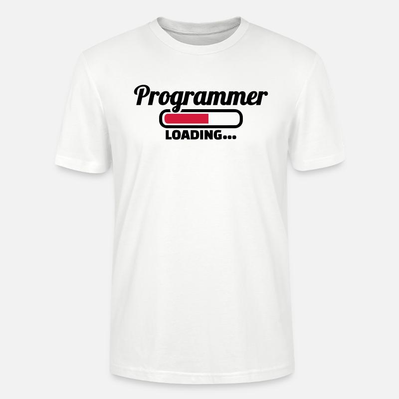 Programmeur - T-shirt bio CRAFTER Stanley Stella Unisexe - blanc
