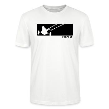 kite buggy - Stanley/Stella CRAFTER Unisex Organic T-Shirt - white - Front - Alina (178cm) & Michal (187cm)