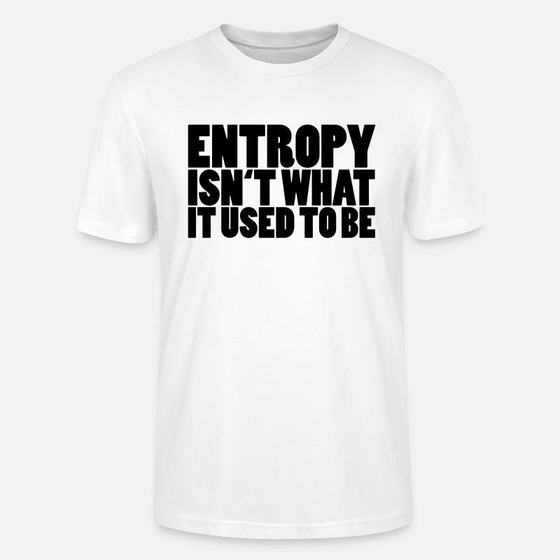 Entropy - Stanley/Stella Unisex Bio-T-Shirt CRAFTER - Weiß