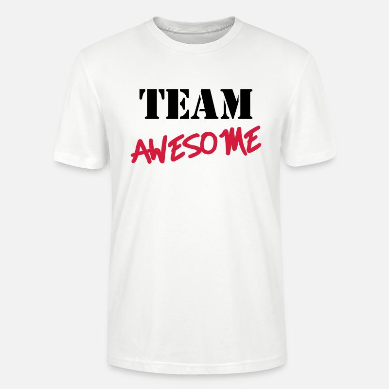 Team Awesome - Stanley/Stella Unisex Bio-T-Shirt CRAFTER - Weiß