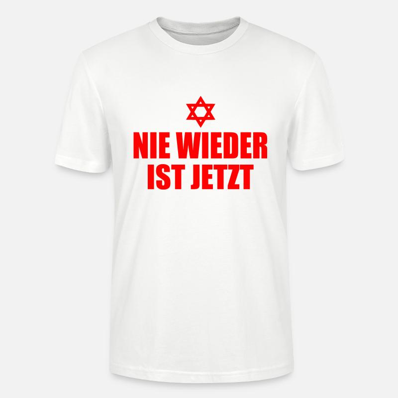 Plus jamais ça n’est maintenant - T-shirt bio CRAFTER Stanley Stella Unisexe - blanc