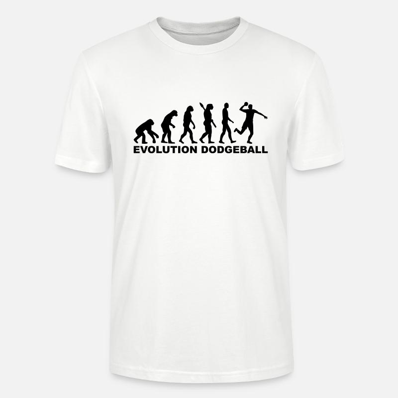 Dodgeball - Stanley/Stella Unisex Bio-T-Shirt CRAFTER - Weiß