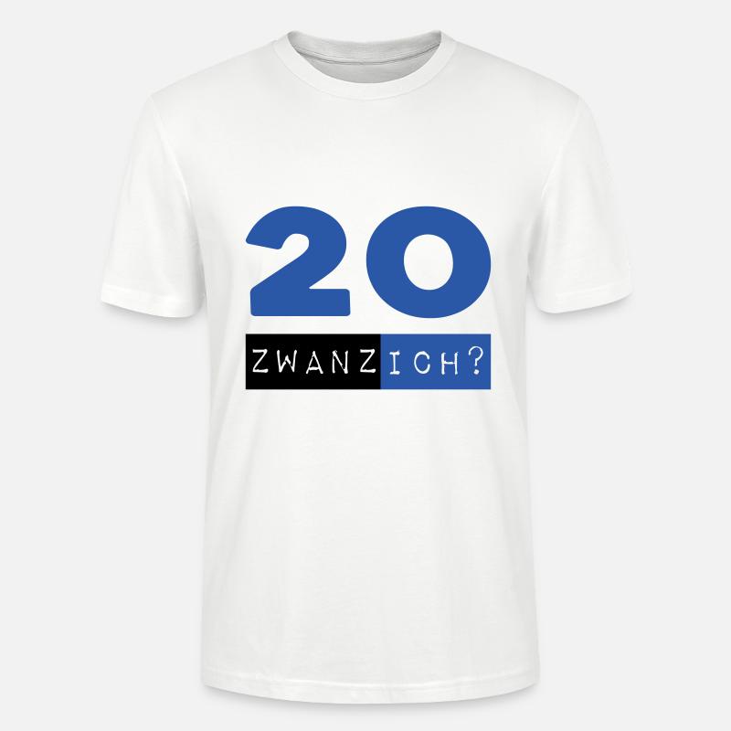 Zwanzich - Stanley/Stella Unisex Bio-T-Shirt CRAFTER - Weiß