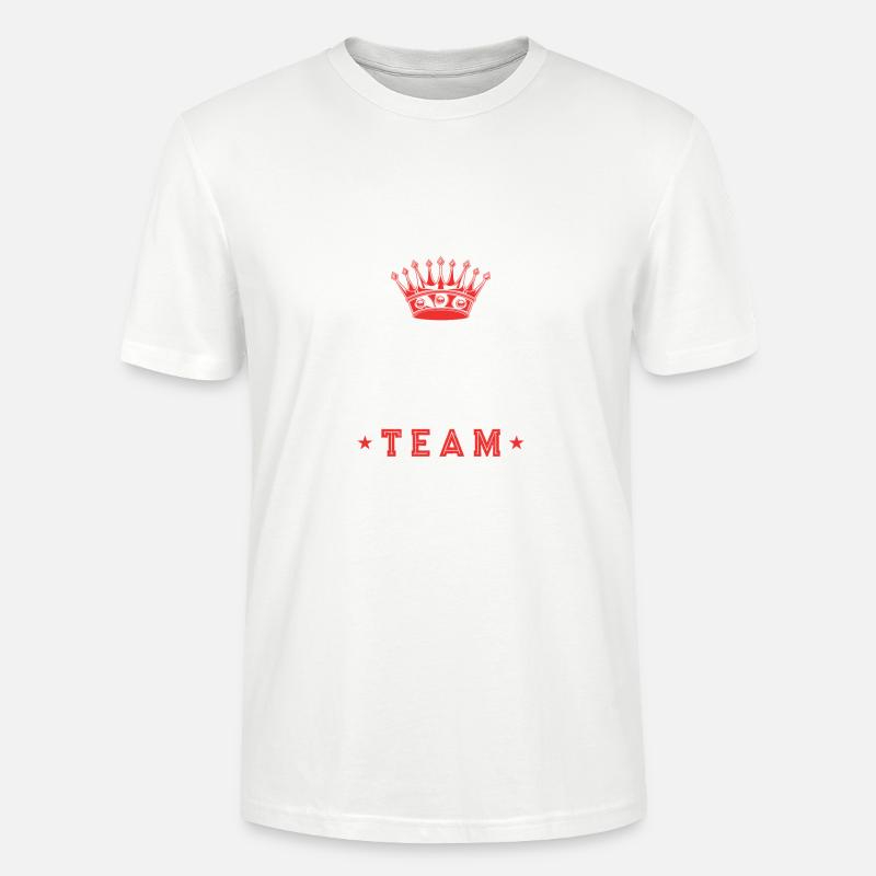 Équipe de réglage - T-shirt bio CRAFTER Stanley Stella Unisexe - blanc
