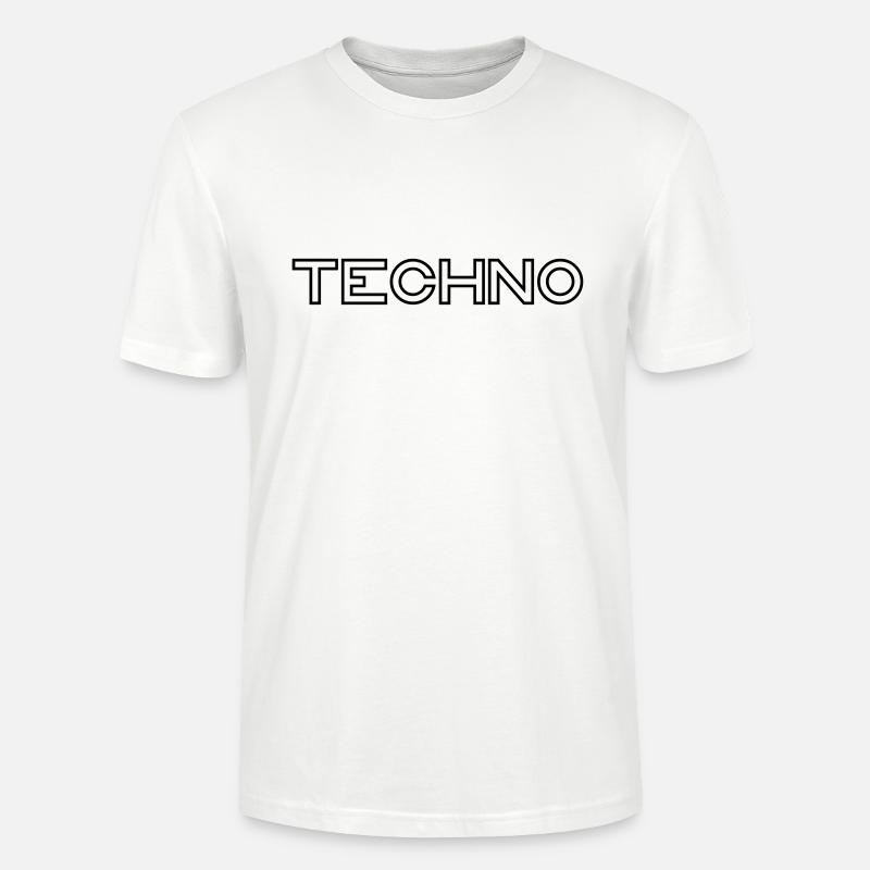 Techno - T-shirt bio CRAFTER Stanley Stella Unisexe - blanc