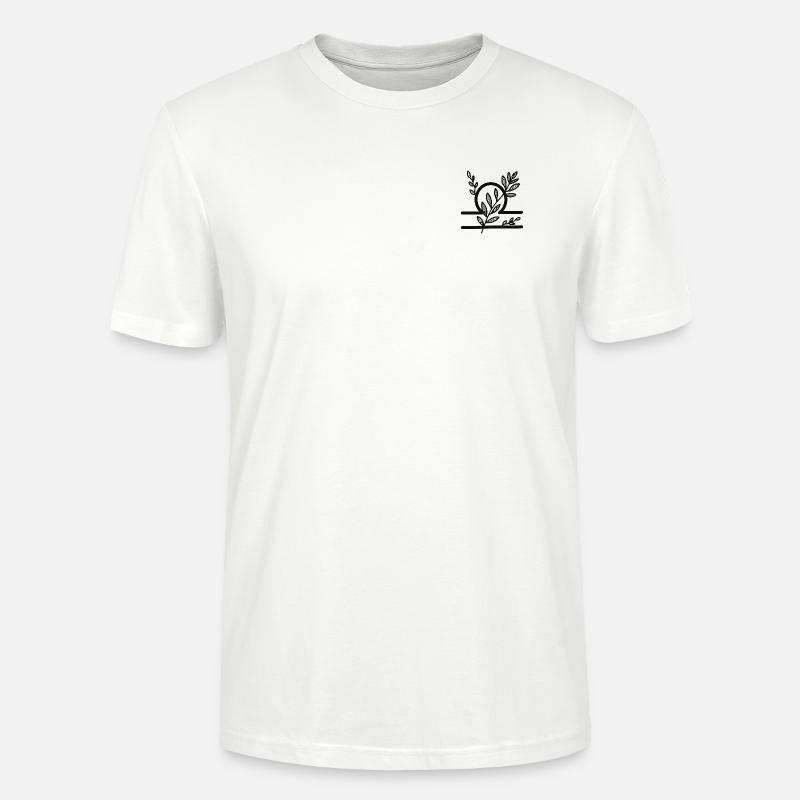Minimalitsiches Sternzeichen Waage - Stanley/Stella Unisex Bio-T-Shirt CRAFTER - Weiß