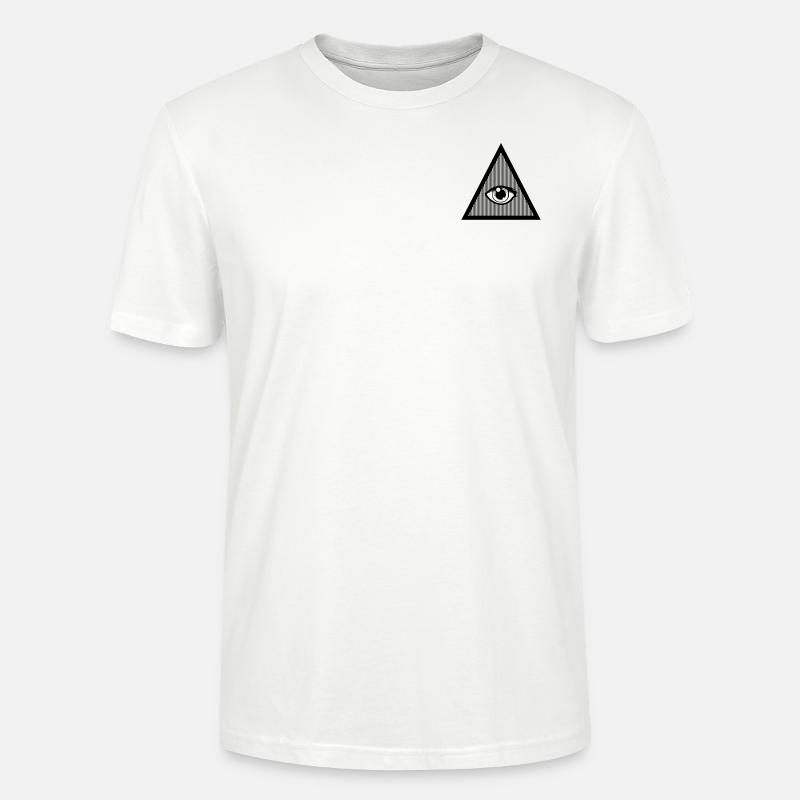 Auge der Vorsehung - Stanley/Stella Unisex Bio-T-Shirt CRAFTER - Weiß