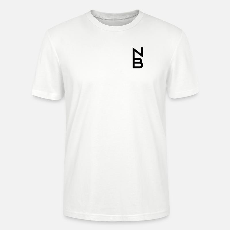 NB - Monogram - Stanley/Stella Unisex Bio-T-Shirt CRAFTER - Weiß