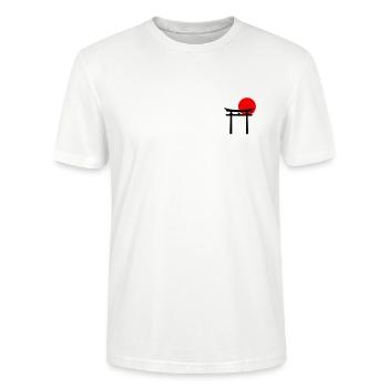 Torii - Stanley/Stella Unisex Bio-T-Shirt CRAFTER - Weiß - Vorne - Alina (178cm) & Michal (187cm)