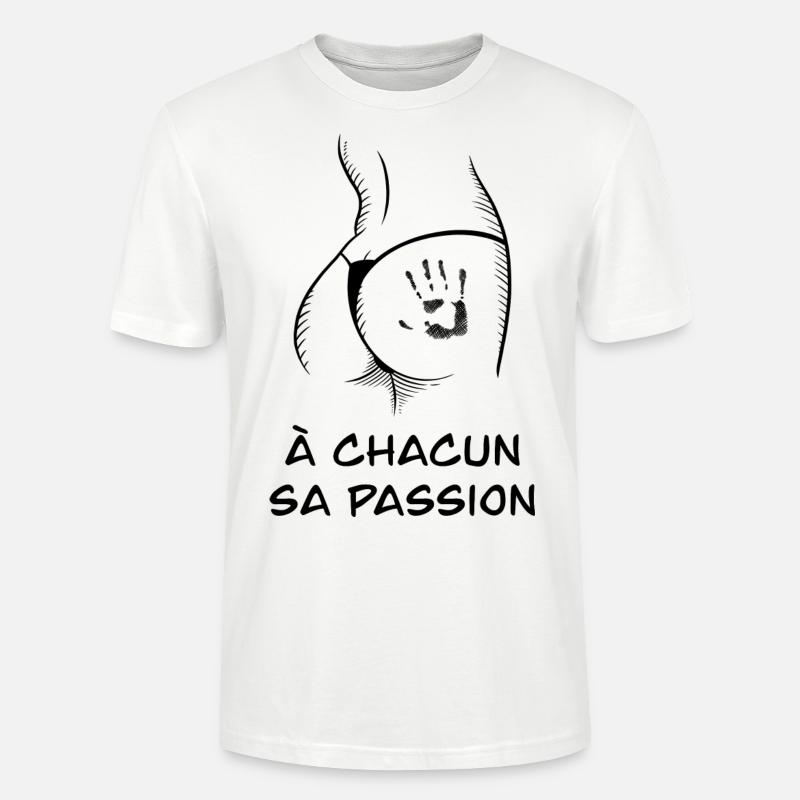 A chacun sa passion - T-shirt bio CRAFTER Stanley Stella Unisexe - blanc