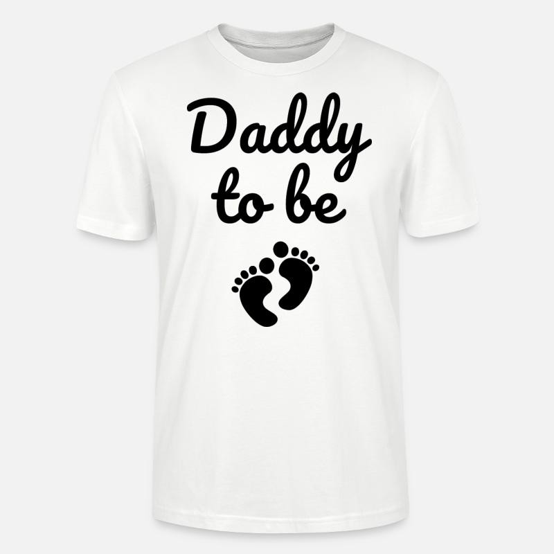 Werdender Papa - Stanley/Stella Unisex Bio-T-Shirt CRAFTER - Weiß
