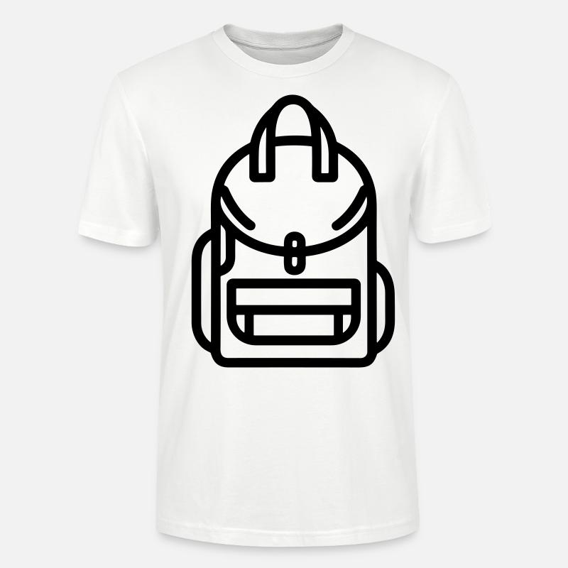 Rucksack - Stanley/Stella Unisex Bio-T-Shirt CRAFTER - Weiß