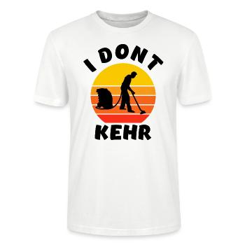 I don’t kehr - Staubsauger - Hausmann - Stanley/Stella Unisex Bio-T-Shirt CRAFTER - Weiß - Vorne - Alina (178cm) & Michal (187cm)