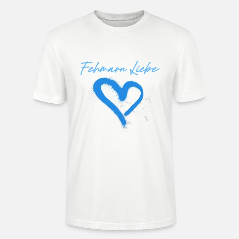 Fehmarn,möwen,anker,vogelschwarm - Stanley/Stella Unisex Bio-T-Shirt CRAFTER - Weiß