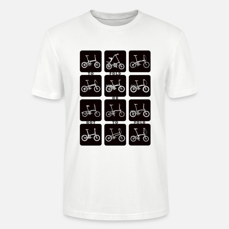 FALTEN ODER NICHT FALTEN - Stanley/Stella Unisex Bio-T-Shirt CRAFTER - Weiß