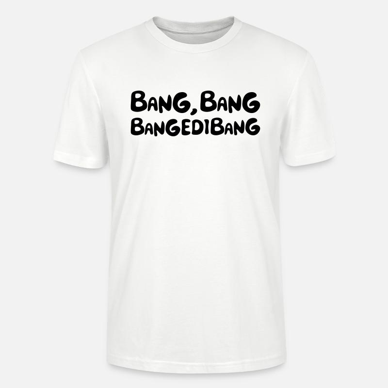 Bang Bang Bangedibang - Stanley/Stella Unisex Bio-T-Shirt CRAFTER - Weiß