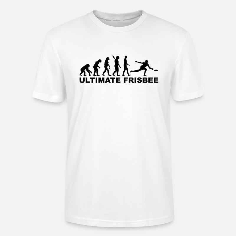 Frisbee - Stanley/Stella Unisex Bio-T-Shirt CRAFTER - Weiß