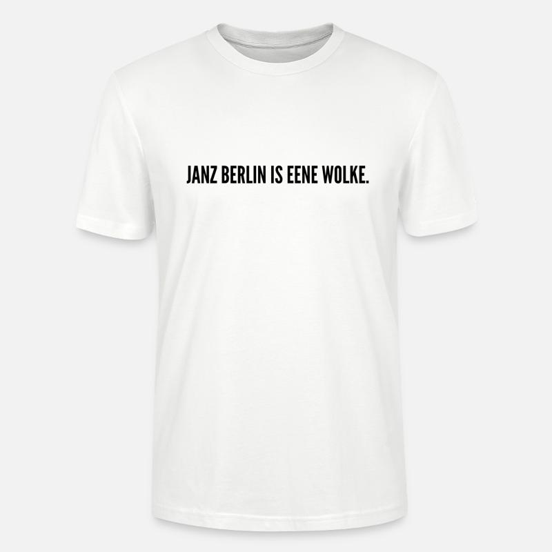 Berliner Schnauze - Stanley/Stella Unisex Bio-T-Shirt CRAFTER - Weiß