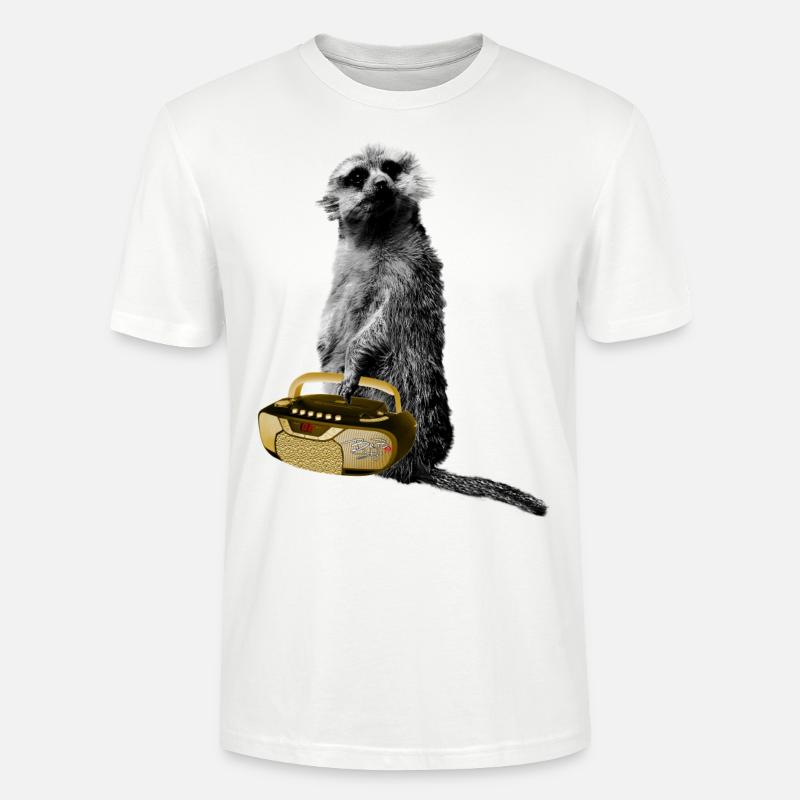 Erdmaennchenmucke - Stanley/Stella Unisex Bio-T-Shirt CRAFTER - Weiß