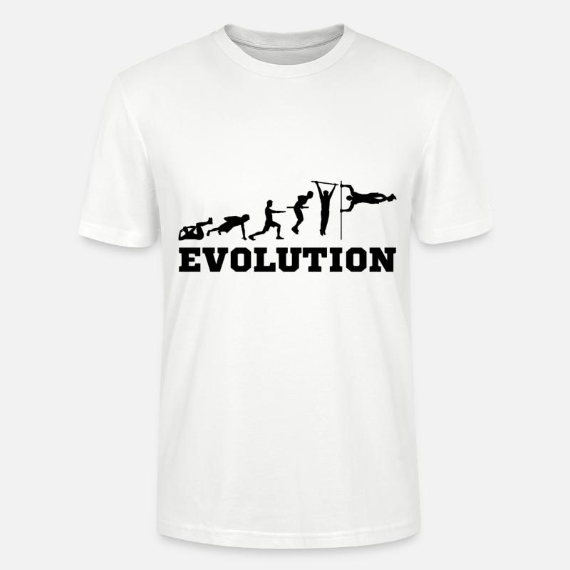 Calisthenics Evolution - Stanley/Stella Unisex Bio-T-Shirt CRAFTER - Weiß
