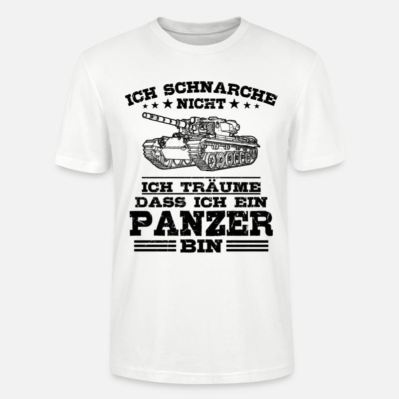 Panzer - Stanley/Stella Unisex Bio-T-Shirt CRAFTER - Weiß