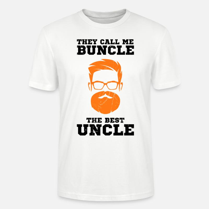 Bester Onkel - Stanley/Stella Unisex Bio-T-Shirt CRAFTER - Weiß