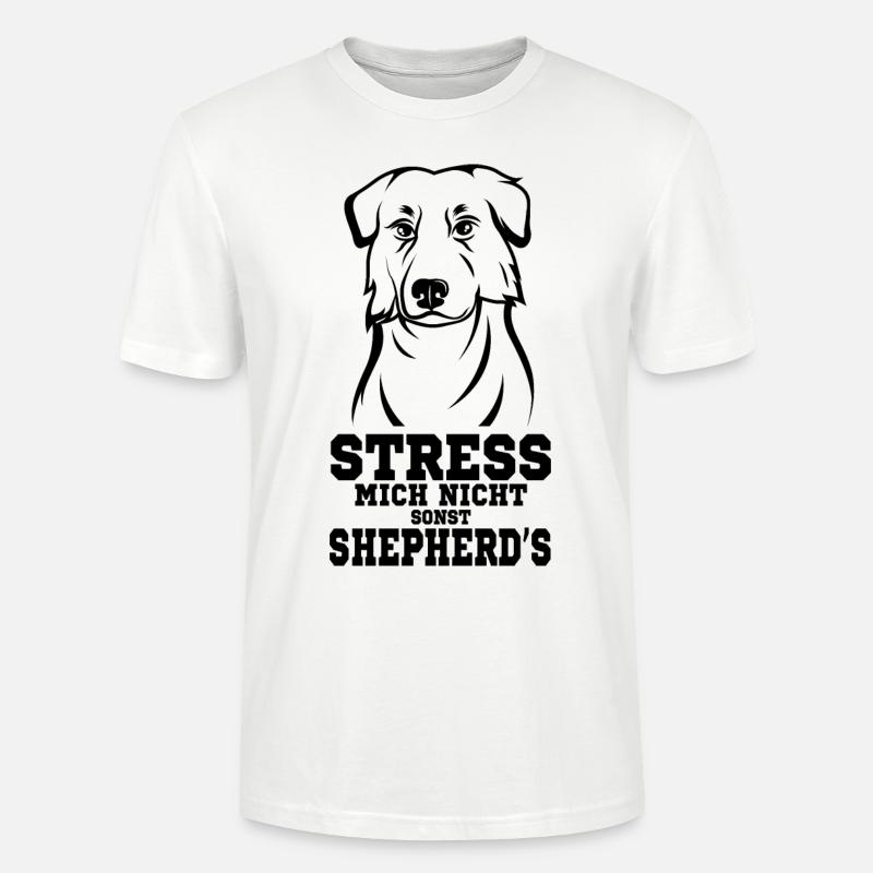 Australian Shepherd - Stanley/Stella Unisex Bio-T-Shirt CRAFTER - Weiß