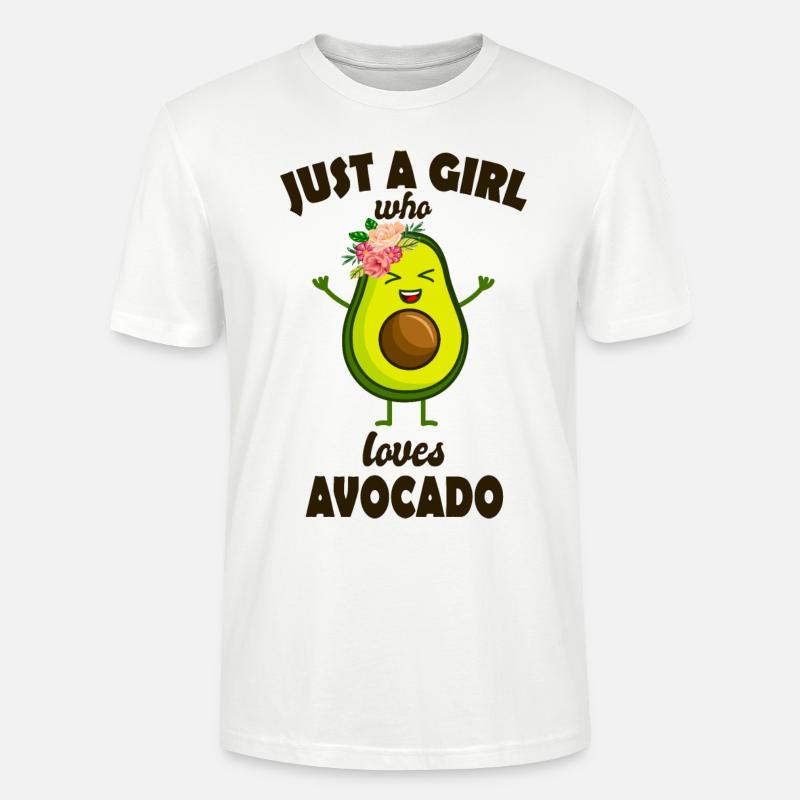 Avocado Mädchen - Stanley/Stella Unisex Bio-T-Shirt CRAFTER - Weiß