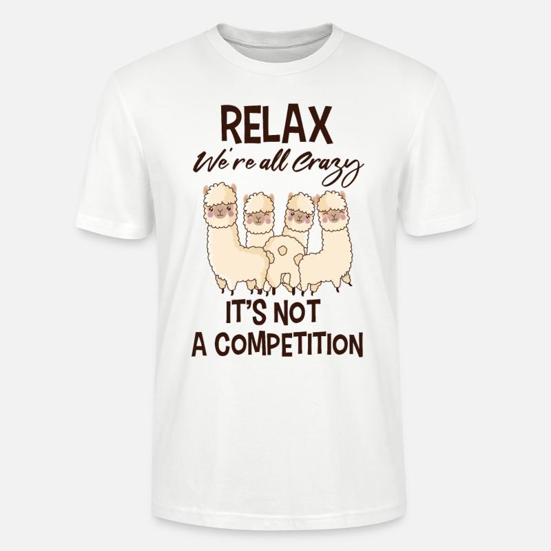 Alpaka - Stanley/Stella Unisex Bio-T-Shirt CRAFTER - Weiß