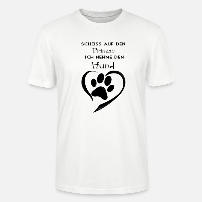 Hunde Liebe - Stanley/Stella Unisex Bio-T-Shirt CRAFTER - Weiß