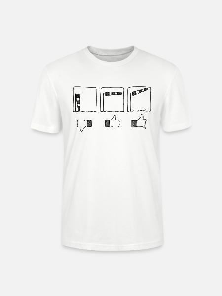 Fun kitesurf - T-shirt bio CRAFTER Stanley Stella Unisexe - blanc