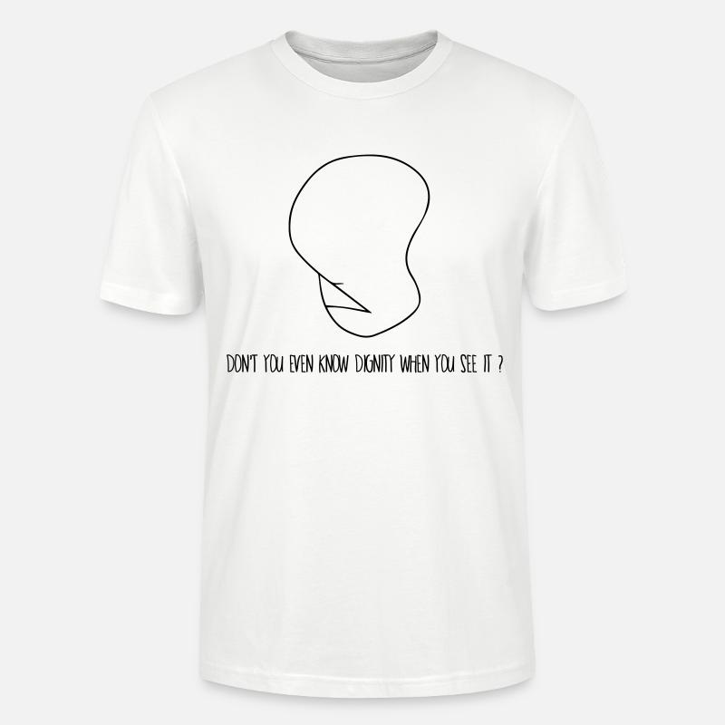 c'est la dignité Luann - T-shirt bio CRAFTER Stanley Stella Unisexe - blanc