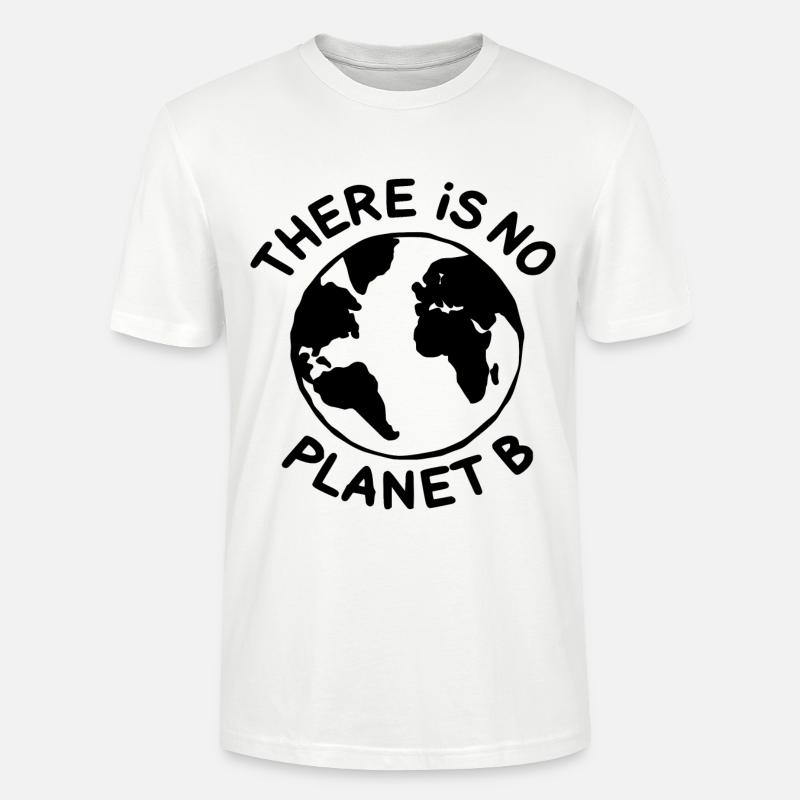 There is no planet B - Stanley/Stella Unisex Bio-T-Shirt CRAFTER - Weiß