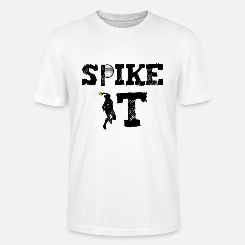Conception de Spikeball - T-shirt bio CRAFTER Stanley Stella Unisexe - blanc