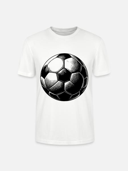 Fußball für Fußballversteher - Stanley/Stella Unisex Bio-T-Shirt CRAFTER - Weiß