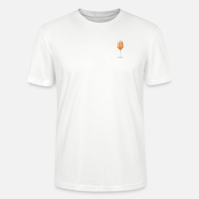 Spritz Glas Aperölchen - Stanley/Stella Unisex Bio-T-Shirt CRAFTER - Weiß