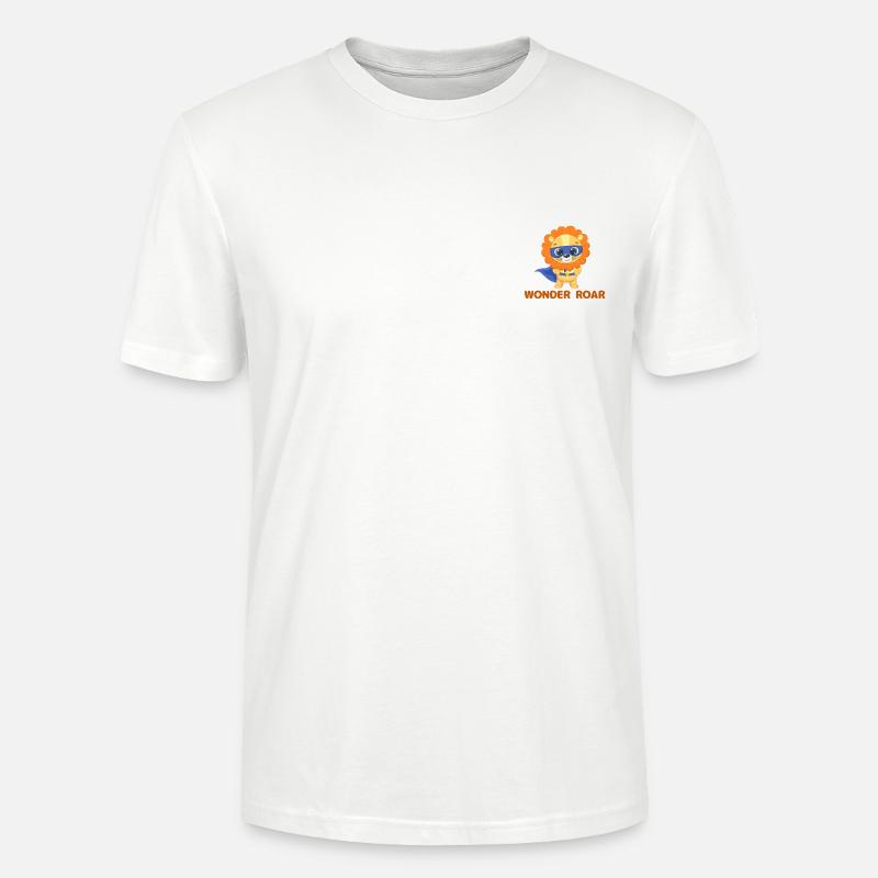 WUNDER-GEBRÜLL - Stanley/Stella Unisex Bio-T-Shirt CRAFTER - Weiß