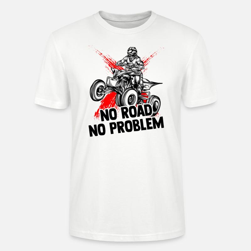 Quad - Stanley/Stella Unisex Bio-T-Shirt CRAFTER - Weiß