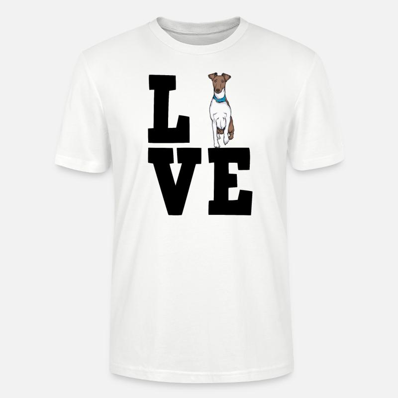 Foxterrier - Stanley/Stella Unisex Bio-T-Shirt CRAFTER - Weiß