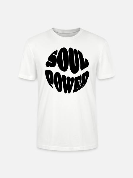 Soul Power - Stanley/Stella Unisex Bio-T-Shirt CRAFTER - Weiß