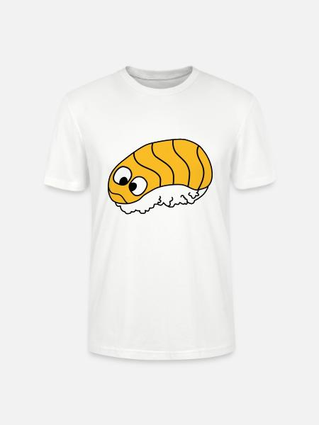 Vive les sushis - T-shirt bio CRAFTER Stanley Stella Unisexe - blanc
