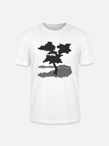 Kiefer am Meer. - Stanley/Stella Unisex Bio-T-Shirt CRAFTER - Weiß