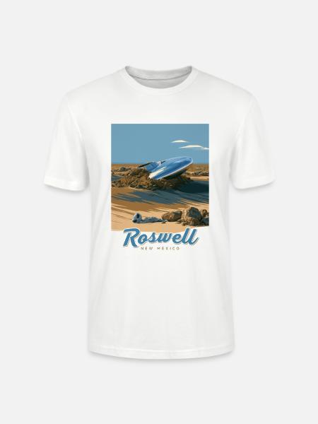 Roswell, New Mexico - Stanley/Stella Unisex Bio-T-Shirt CRAFTER - Weiß
