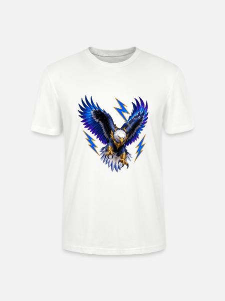 Blitzadler Goldkralle - Stanley/Stella Unisex Bio-T-Shirt CRAFTER - Weiß
